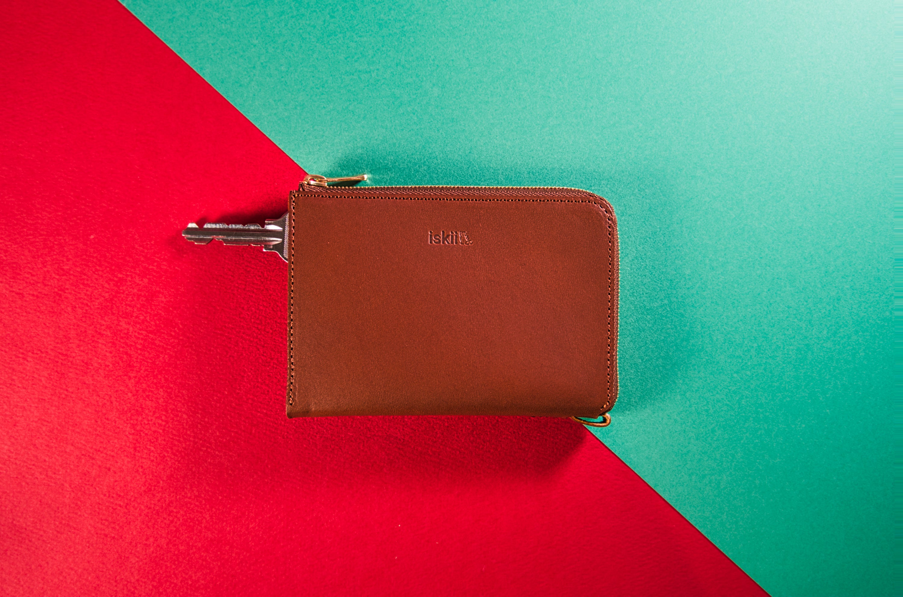 イスキーのキーケース一体型財布｜iskii key case integrated wallet